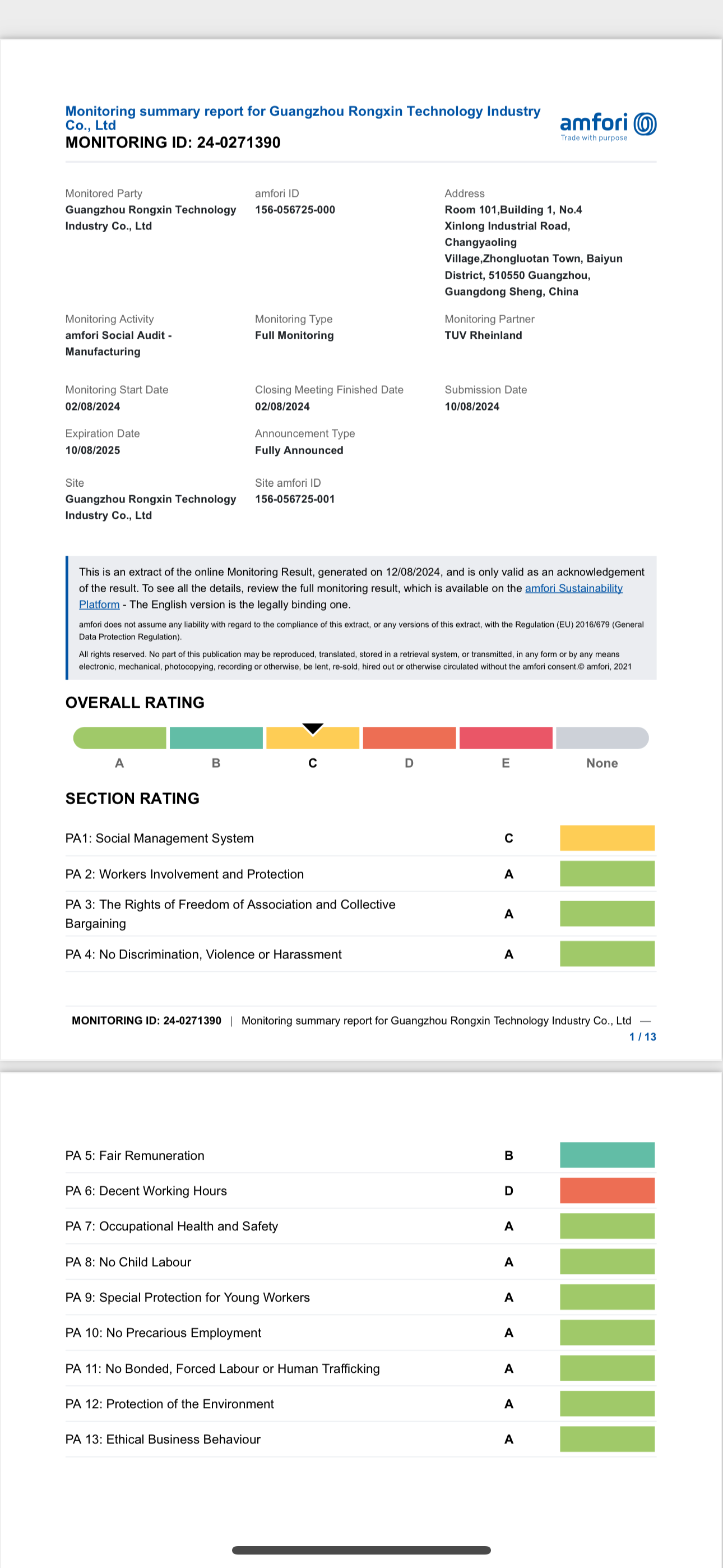 BSCI Certification BSCI Certification